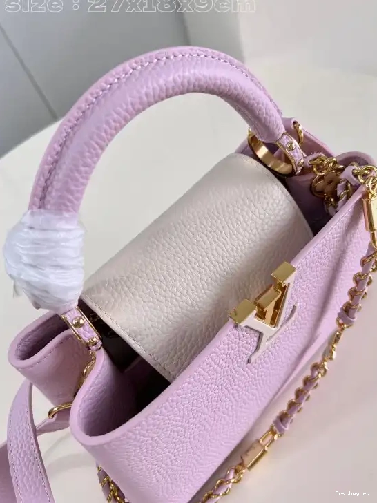 First bag ru CAPUCINES BB-27*18*9CM VUITTON LOUIS 0525